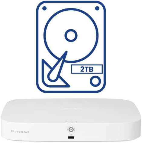 4K NVR with 2TB storage