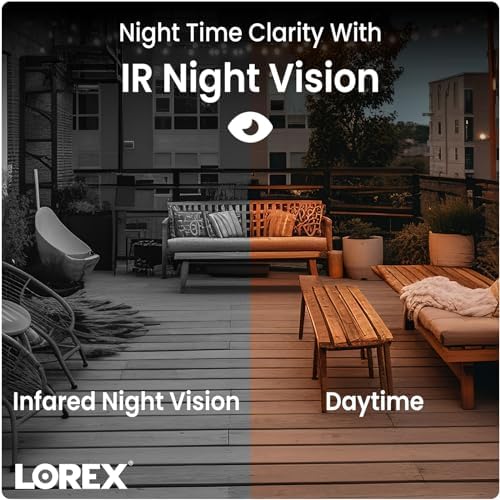Day and night patio contrast