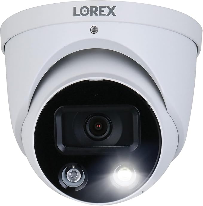 Lorex surveillance camera with LED light