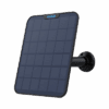 Wall-mounted solar panel with a sleek, modern design.