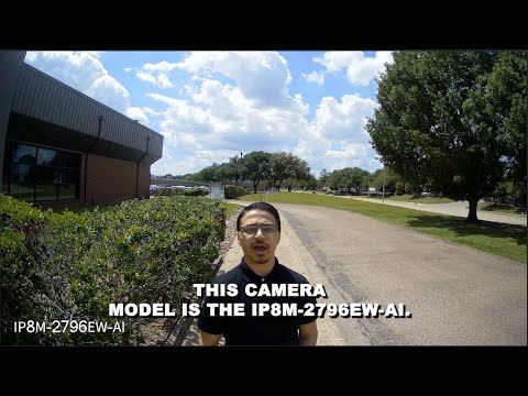 A camera model IPBM-275EW-AL is shown with a scenic outdoor background.